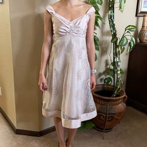 Beautifully crafted lace dress